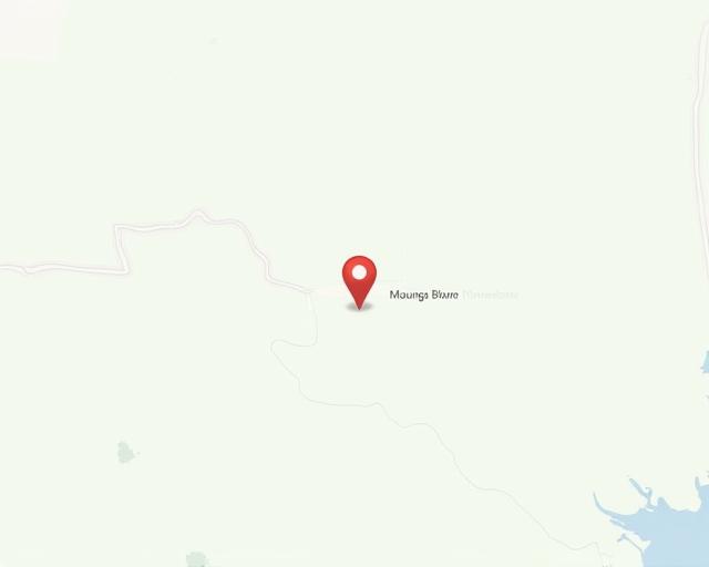 A map showing the location of Maunga Blooms on 7 Rimu Street in Rotorua.